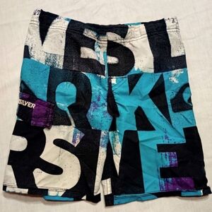 Quicksilver Geometric Boys Board Shorts